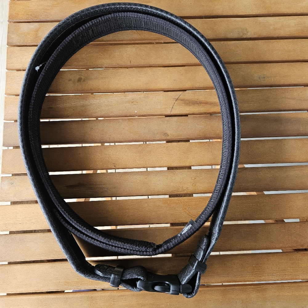❌️❌️SOLD❌️Uncle Mikes Mirage Nylon Duty Belt Large (38 - 42) Lined Interior Belt - Picture 2 of 9